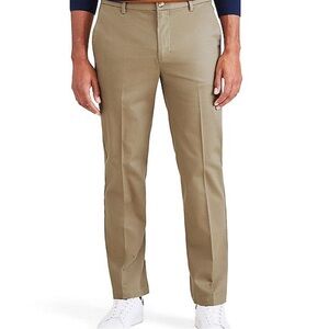 Dockers Men's Khaki Pants with Stain Defender
